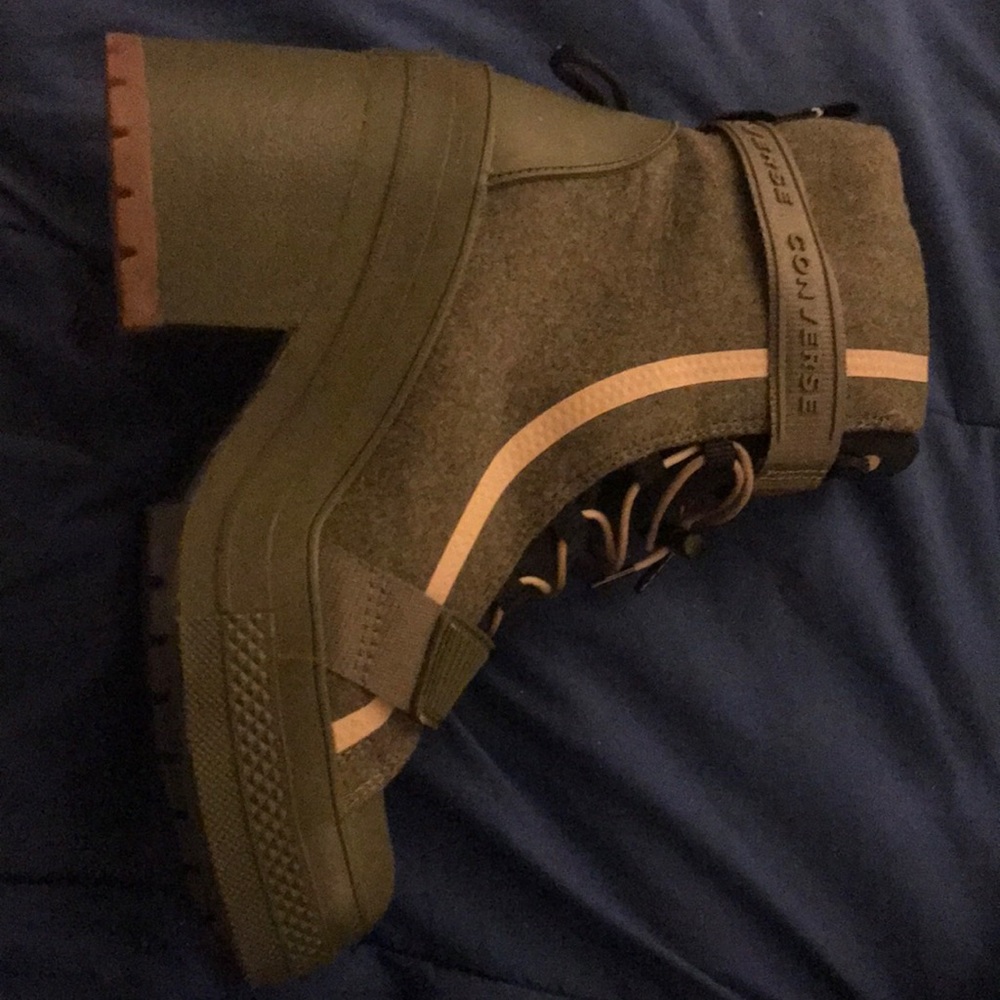 Converse heel boots
